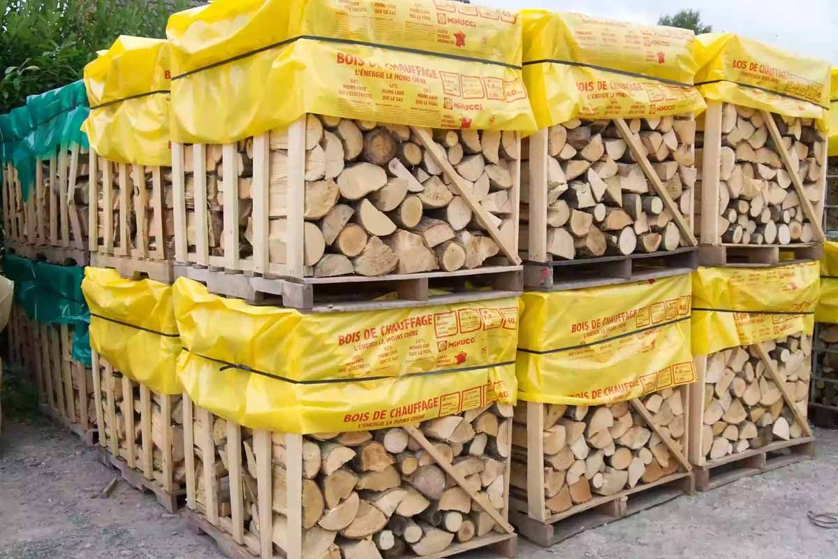 Bûches de bois